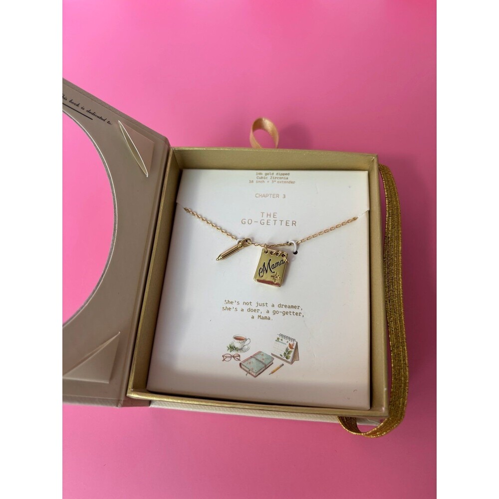 The Book of Mom Necklace - Picture 4 of 5